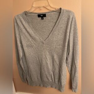 Mossimo silver sweater cardigan XL TG